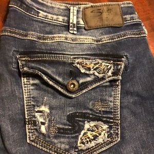 Silver Avery Bootcut Jeans